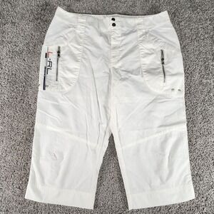 Vintage LRL Pants Womens 16 Ralph Lauren Active Cropped Capris‎ Hiking Gorpcore